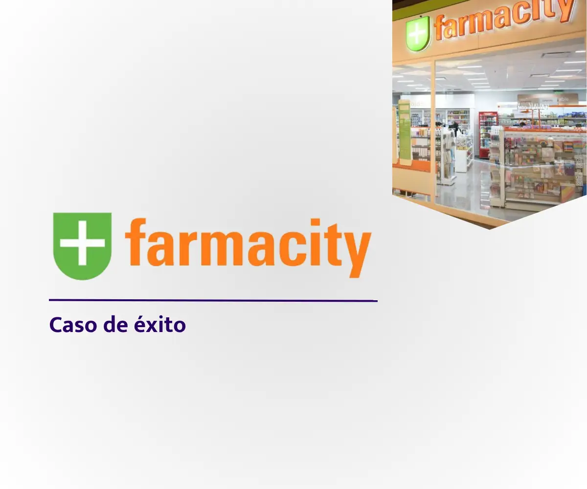 Logos de Farmacity y Kigüi - reducción de merma y control de vencimientos en retail farmacéutico