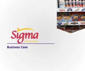 Sigma, Walmart Mexico, and Kigüi logos – waste reduction and inventory control in retail